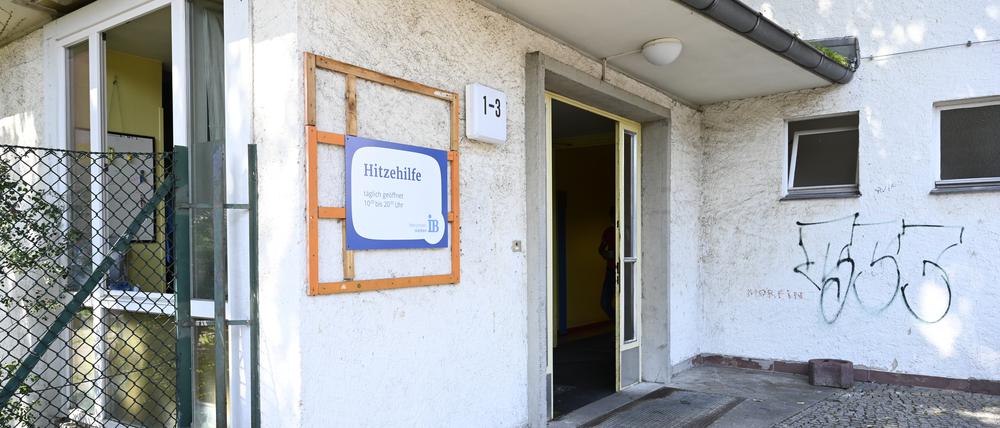 Zur Erholung: In der neuen Hitzehilfe in der Kurmärkischen Straße 1-3 können wohnungslose Menschen tagsüber einkehren.