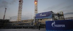 Das Bovanenkovo-Gas- und Ölfeld auf der Jamal-Halbinsel.