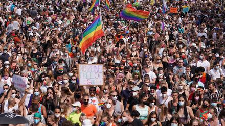 Für den CSD am kommenden Samstag, sind tausende Besucher:innen angemeldet.