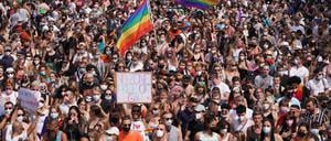 Für den CSD am kommenden Samstag, sind tausende Besucher:innen angemeldet.