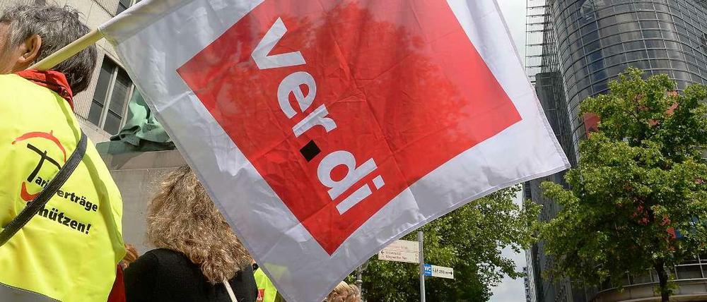 Eine Verdi Fahne