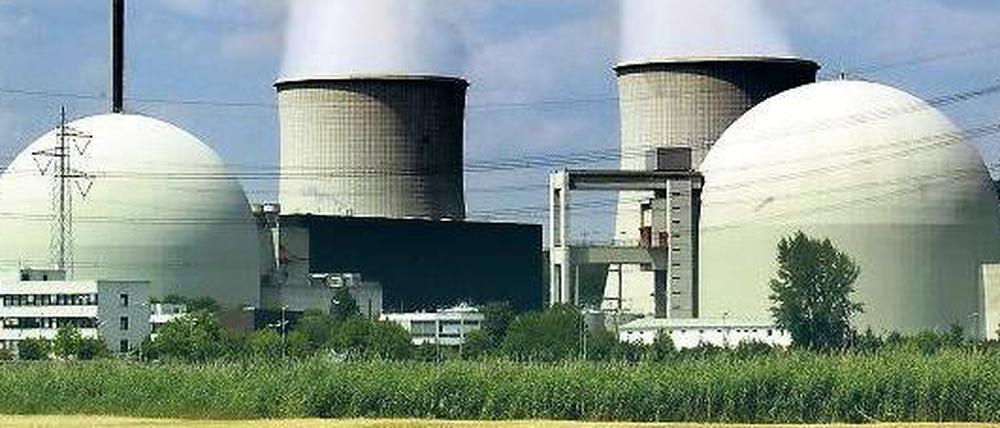 Ein Atomkraftwerk.