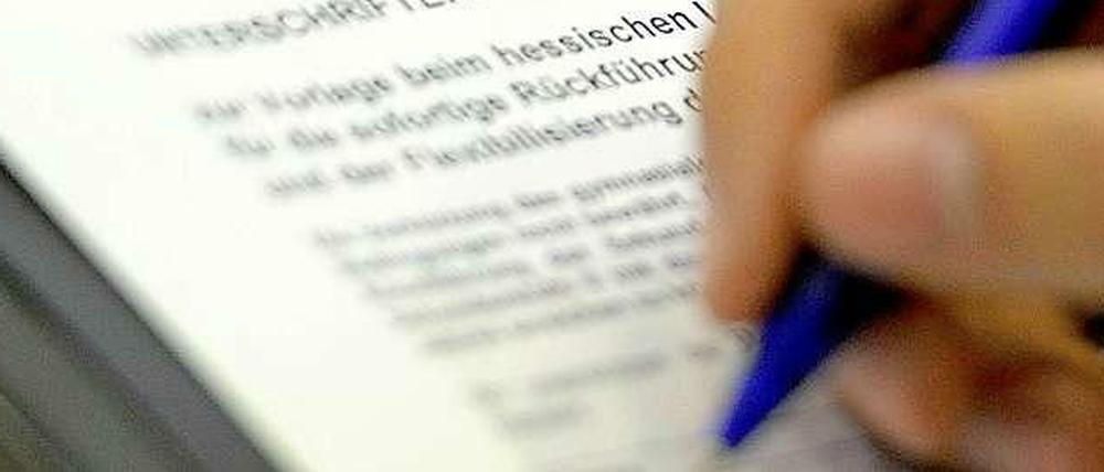 Online-Petitionen.
