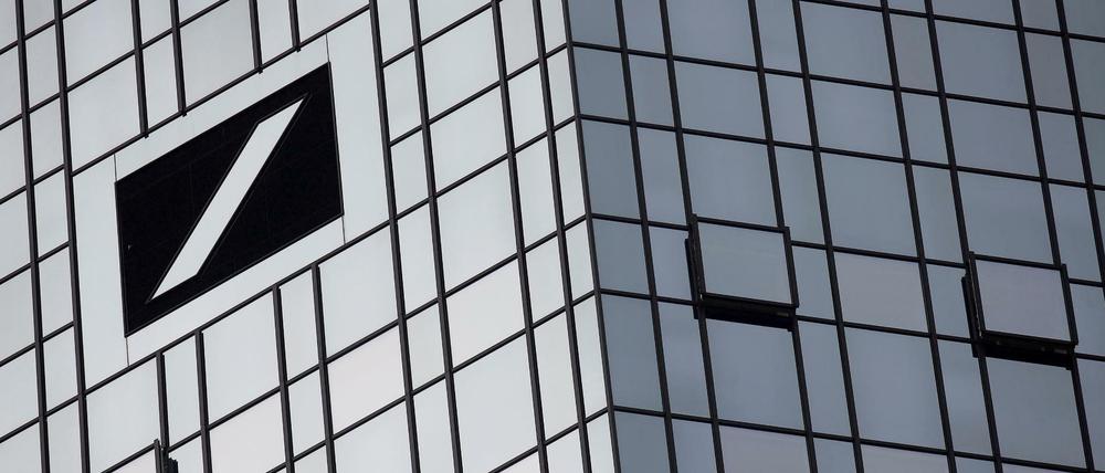 Das Deutsche-Bank-Hochhaus.