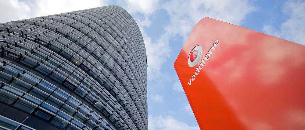 Blick auf die Konzernzentrale von Vodafone