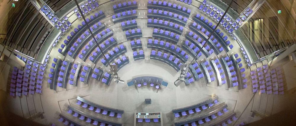 Von der Schule in den Bundestag. Der neue Arbeitsort. 