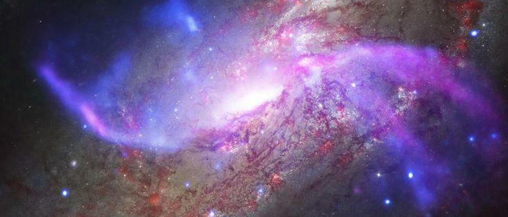 Aufnahme des Hubble Teleskops. 