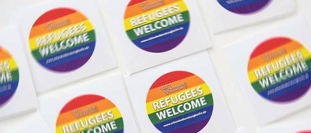 Refugees welcome - doch so einfach ist es für queere Flüchtlinge auch in Berlin nicht.