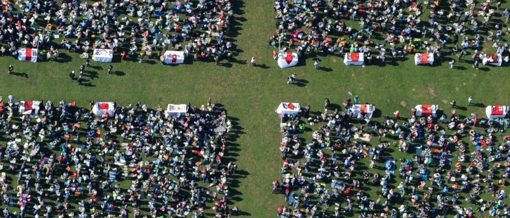 Kirchentag in Berlin.