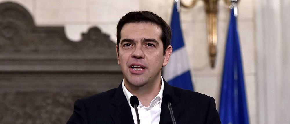 Der neue griechische Ministerpräsident Alexis Tsipras.
