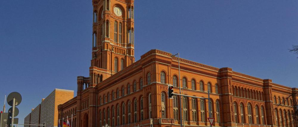 Rotes Rathaus in Berlin.