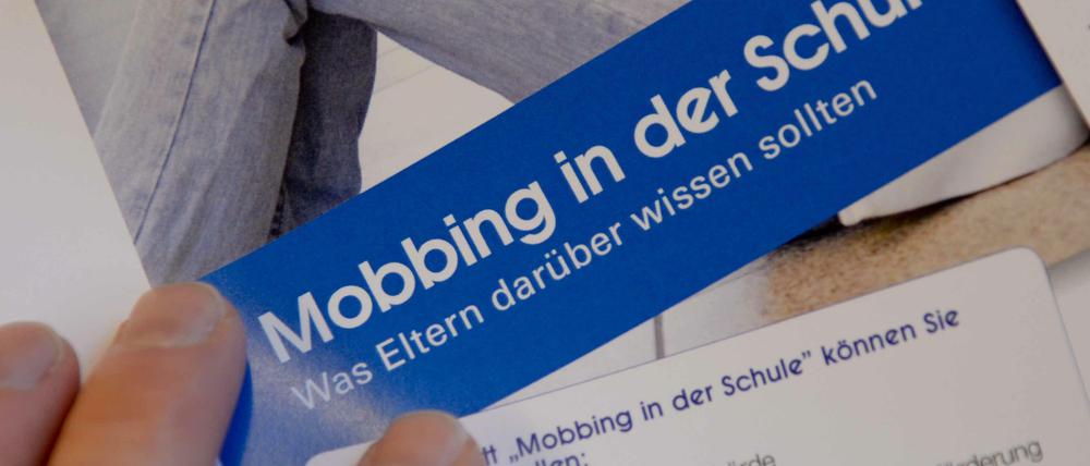 Mobbing in der Schule.