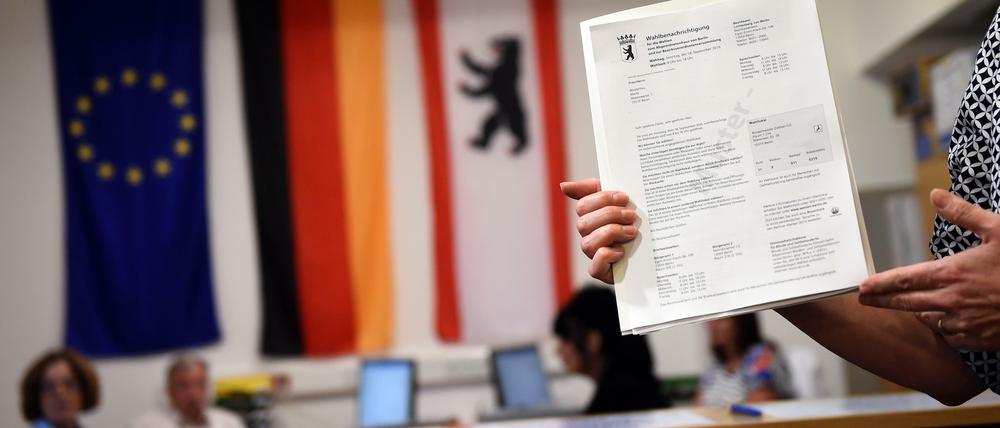 Abgeordnetenhauswahl Berlin 2016