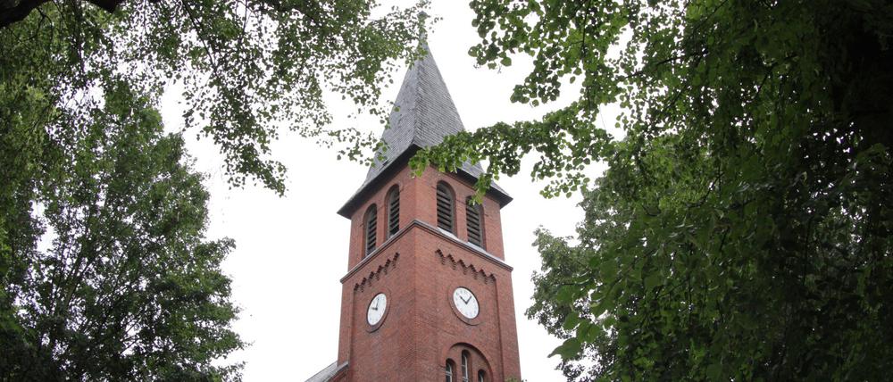 Serie: Glaube in Potsdam Marquardt Dorfkirche Marquardt Foto: Manfred Thomas