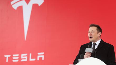 Tesla-Chef Elon Musk.