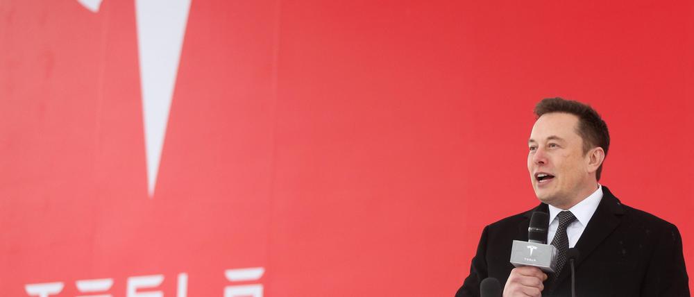 Tesla-Chef Elon Musk.