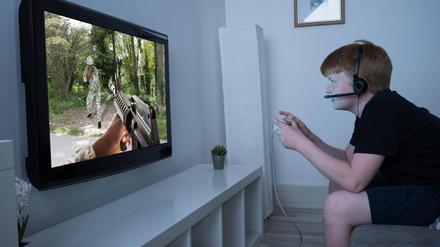 Neue Videospiele erfordern viel Bandbreite. 