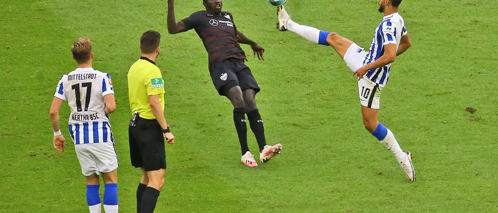 Herthas Gegner erstarren derzeit eher selten in Ehrfurcht.