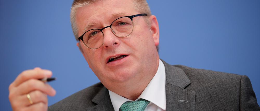 Thomas Haldenwang ist Präsident des Bundesamtes für Verfassungsschutz (BfV).