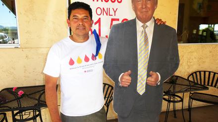 Jorge Rivas ist glühender Trump-Fan.