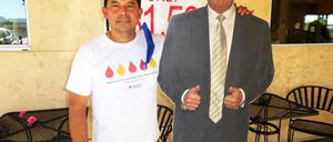 Jorge Rivas ist glühender Trump-Fan.