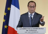 Frankreichs Präsident Francois Hollande hat sein politisches Schicksal an eine Verbesserung auf dem Arbeitsmarkt geknüpft. Sollte sich 2016 keine Verbesserung einstellen, wird er wohl nicht erneut kandidieren.