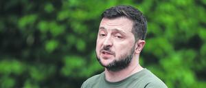 Vom Politiker zum Volkshelden: Wolodymyr Selenskyj steht seit dem 24. Februar 2022 im Interesse der
Weltöffentlichkeit.