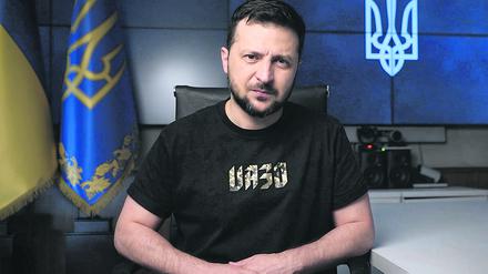 Der ukrainische Präsident Wolodymyr Selenskyj