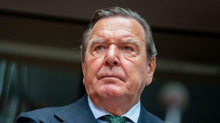 Gerhard Schröder (SPD), ehemaliger Bundeskanzler.