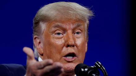 Der ehemalige US-Präsident Donald Trump 