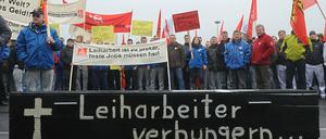 Nicht genug. Der Gewerkschaftsbund verlangt Nachbesserungen bei der geplanten Reform von Leiharbeit und Werkverträgen. 