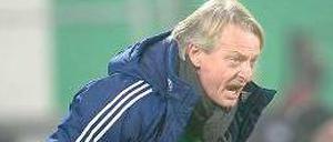 Wehmütig, aber dennoch mit voller Power dabe: U23-Trainer Köstner.