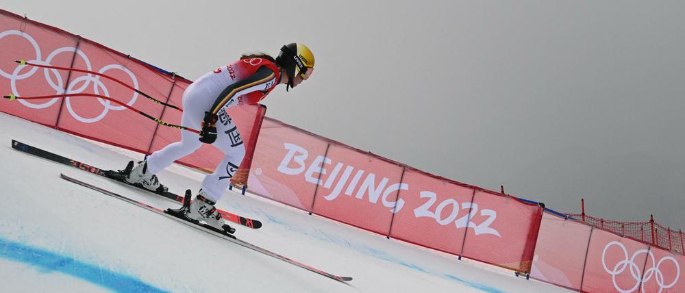 Kira Weidle hofft auf eine Medaille in der Abfahrt.