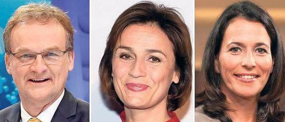 Kein Talk zu Köln: Die ARD-Plauderer Frank Plasberg, Sandra Maischberger und Anne Will kehren erst nächste Woche auf den Bildschirm zurück.