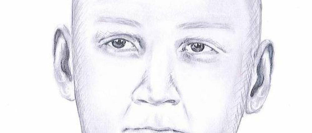 Mit diesem Phantombild fahndet die Polizei nach dem 35 bis 45 Jahre alten Mann wegen unterlassener Hilfeleistung.
