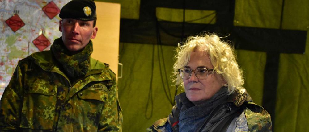 Antrittsbesuch der Verteidigungsministerin Christine Lambrecht beim Deutschen Heer (Archiv)