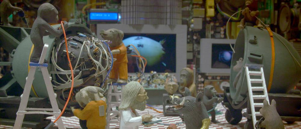 Mensch und Tier in der Kommandozentrale der Gewalt: Szene aus dem Wettbewerbsfilm «Everything Will Be Ok».