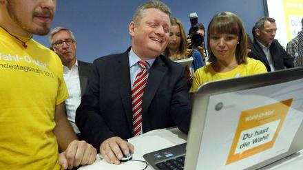 CDU-Generalsekretär Hermann Gröhe erzielte eine Übereinstimmung von 95 Prozent mit den Thesen seiner Partei.