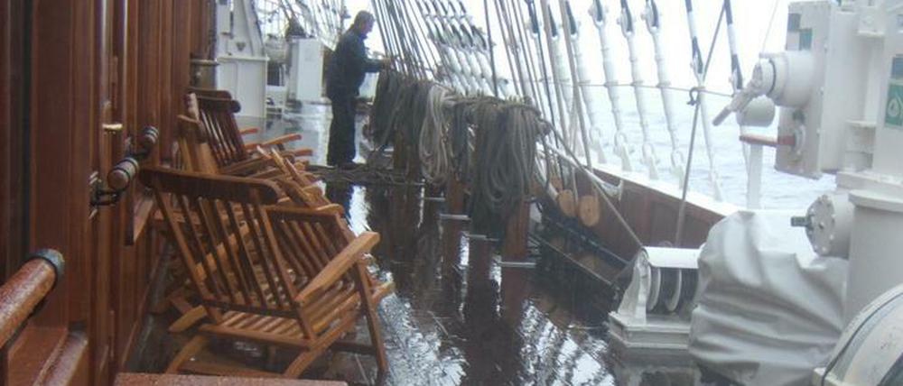 Größtenteils regnerisch: Das richtige Wetter um sich mit einem guten Buch ins Innere zurück zuziehen.