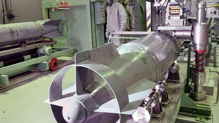Eine von zwei russischen Fabriken zur Vernichtung von chemischen Kampfstoffen ist in Maradykovo gebaut worden. Das Foto zeigt einen Teil der Anlagen. Eine zweite ist mit deutscher Hilfe in Kambarka errichtet worden. In diesen zwei Fabriken, die beide 2006 ihren Betrieb aufgenommen haben, wird das russische Chemiewaffenarsenal vernichtet. Dazu hat sich Russland mit dem Beitritt zur UN-Chemiewaffenkonvention verpflichtet. Russland ist wie die USA mit der Vernichtung um Jahre in Verzug. 
