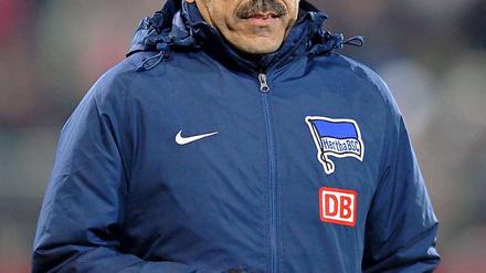 Jos Luhukay darf sich über eine starke Hinrunde mit Hertha freuen.