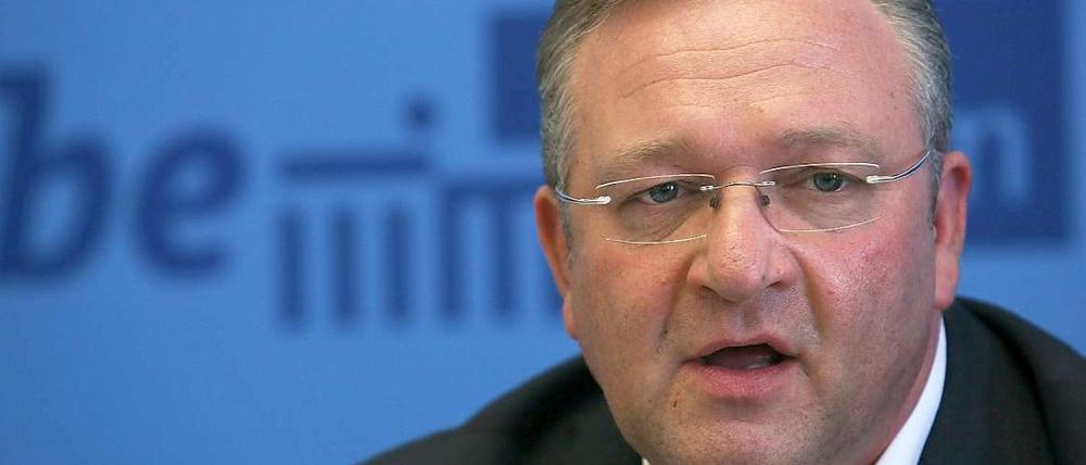 Berlins Innensenator Frank Henkel (CDU).