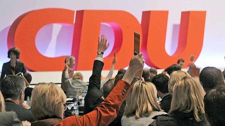 Votum auf dem Bundesparteitag der CDU.