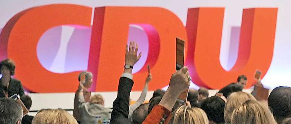 Votum auf dem Bundesparteitag der CDU.