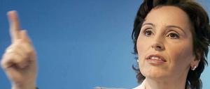 Bayrische Familienministerin Christine Haderthauer