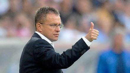 Ja, Ralf Rangnick hat Kontakt zu Hertha BSC.