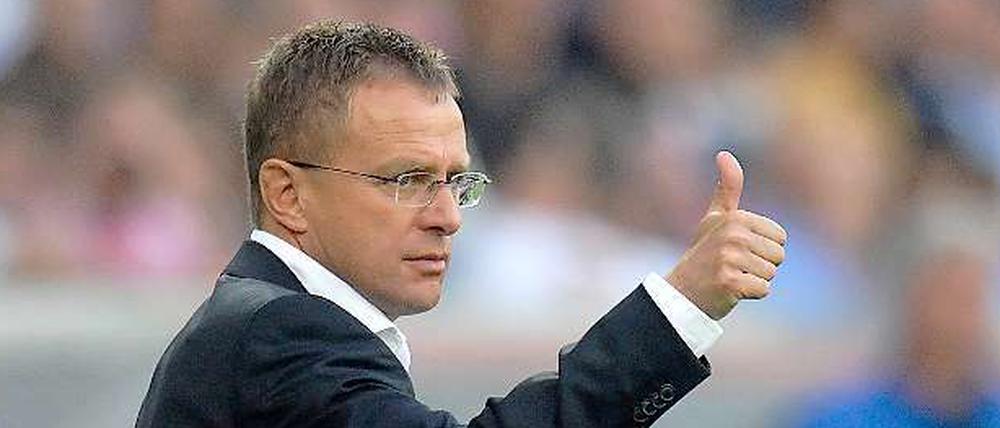 Ja, Ralf Rangnick hat Kontakt zu Hertha BSC.