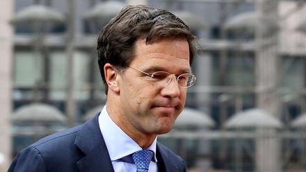 Der niederländische Ministerpräsident Mark Rutte tritt voraussichtlich zurück.