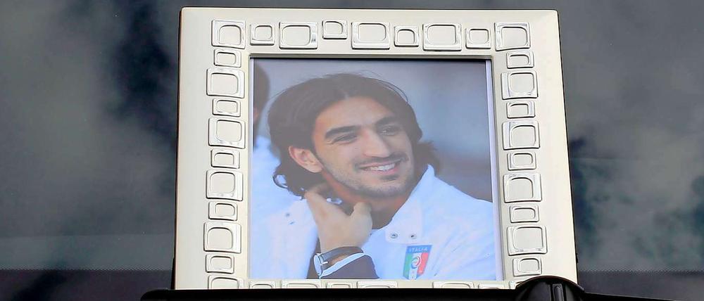 Trauer um Piermario Morosini.