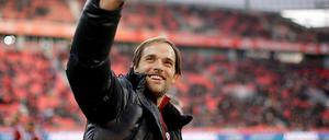 Grüßt von der Tabellenspitze. Der Mainzer Trainer Thomas Tuchel.